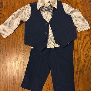 Van Heusen Navy Blue 4-Piece Set